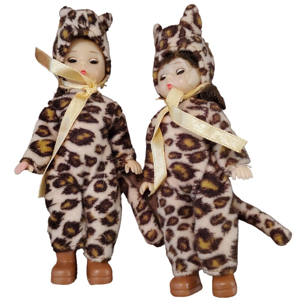 McDonalds Madame Alexander Halloween Leopard Costume 2003 (2 Lot)
